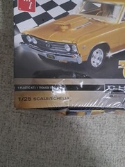 AMT 1967 67 Chevy Chevelle Pro Street 1/25 Model Kit New Sealed 2021 See Photos