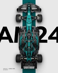 Nifeliz AM24 F1 Racing Car Building Set – 1:8 Scale Collector’s Model for Adults