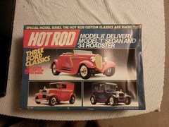 REVELL. 7446. FORD CLASSICS COMBO. HOT ROD. 1/25 SCALE – OPEN BOX