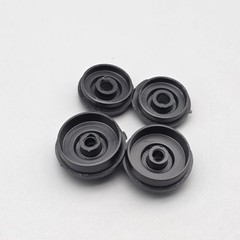 Monogram 1/24 Black Widow Hot Rod Parts Kitbash Wheel Hubs