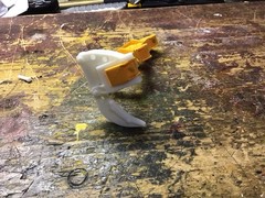 Custom Ripper Shank For The 1/25 AMT Cat D8 Dozer Model