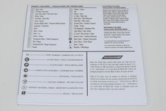 AMT 2021 DODGE CHARGER HELLCAT #1325M ⭐PARTS⭐ INSTRUCTION BOOKLET 1:25