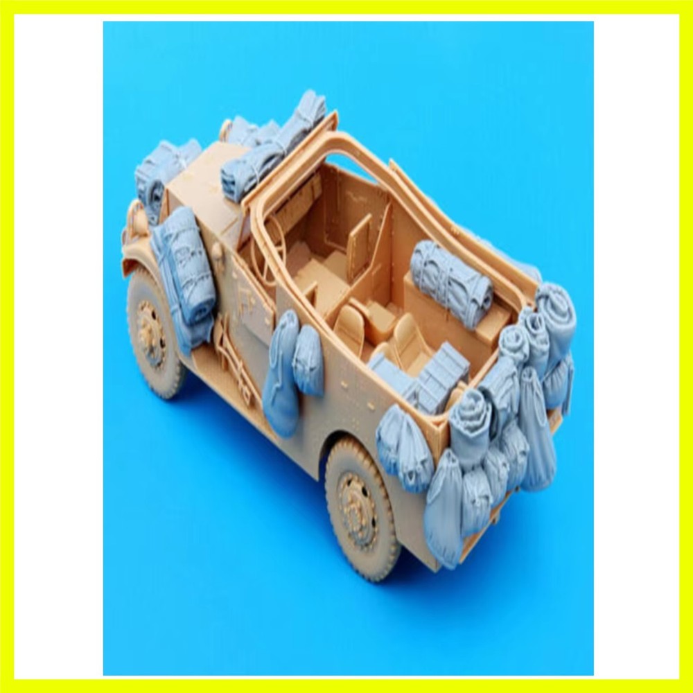 1/35 M3A1 Car Accessories Set (NO CAR ) Resin figure Model kits Miniature gk …