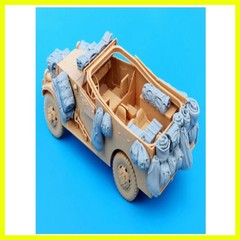1/35 M3A1 Car Accessories Set (NO CAR ) Resin figure Model kits Miniature gk …