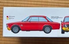 TAMIYA 1/24 Sports Car Series No.188 Alfa Romeo Giulia Sprint GTA Model Kit JP
