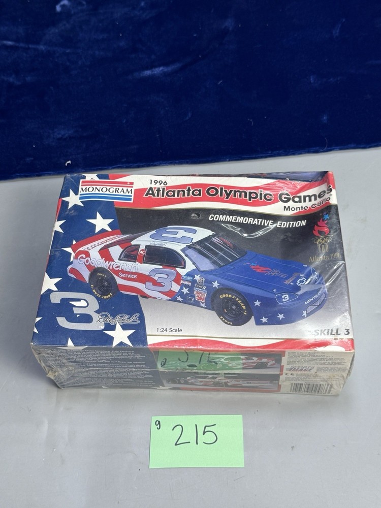 Vintage Monogram Sealed #3 1996 Atlanta Olympics Game Model Car G215
