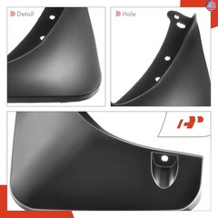 A-Premium Set of 4pcs Splash Guard Mud Flaps Compatible with Buick Enclave