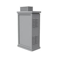 1/72 20mm Electrical Distribution Transformer Boxes Miniature Factory Props