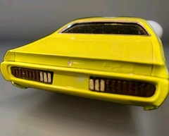 SUPER CHARGER DODGE MUSCLE CAR MPC 1/25 Scale #1-0806 custom built nice green