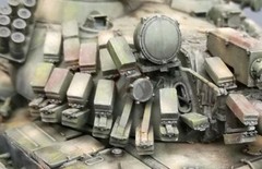 Royal Model 1/35 Explosive Reactive Armour (ERA) Panels No.2 Set (56 tiles) 819