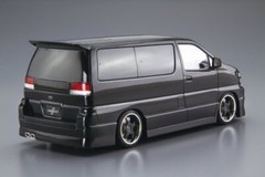 Aoshima 1/24 Scale Model Tuned Car Kit Fabulous Various Nissan APE50 Elgrand ’00
