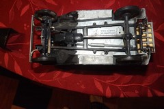 HUBLEY FORD 4 DOOR SEDAN METAL MODEL KIT HOT ROD PARTS REPAIR 1:20 JUNKYARD BLK