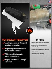 603-054 Engine Coolant Expansion Reservoir Tank with Cap Compatible with Chevy