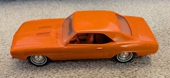 D5 AMT MPC 1969 Chevy Camaro Coupe Hardtop SS Super Sport PROMO CAR vintage McM