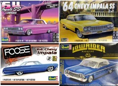 64 Chevy Impala FAN SHROUD HOSES RADIATOR from Revell 1:25 Model 1964 Chevrolet