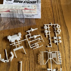 MPC 939 1/25 Pontiac GTO Super Stocker Plastic Model Kit INCOMPLETE