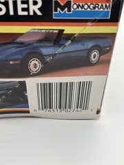 1/24 MONOGRAM CHEVROLET CORVETTE ROADSTER MODEL KIT #2742