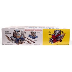 AMT Aqua Rod Race 75′ Chevy Van Race Boat Trailer 1/25 AMT1338 Plastics