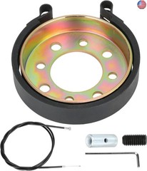 GREHUA 4″ Rear Drum Brake Band & Cable Kit for Manco Bandit Critter 1492