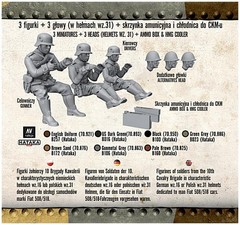 First to Fight 72001F Polish Crew of Fiat 508/518 from the 10th Cavalry Brigade