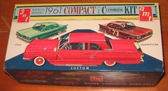 AMT 1961 Pontiac Tempest Kit # K-6061 Annual 3-in-1 Tape Factory Sealed 61