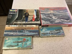icm-water line series-revell-skywave model sealed kit assorted lot- package Wear