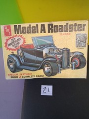 AMT 1929 FORD MODEL A ROADSTER MODEL KIT *PARTS ONLY*