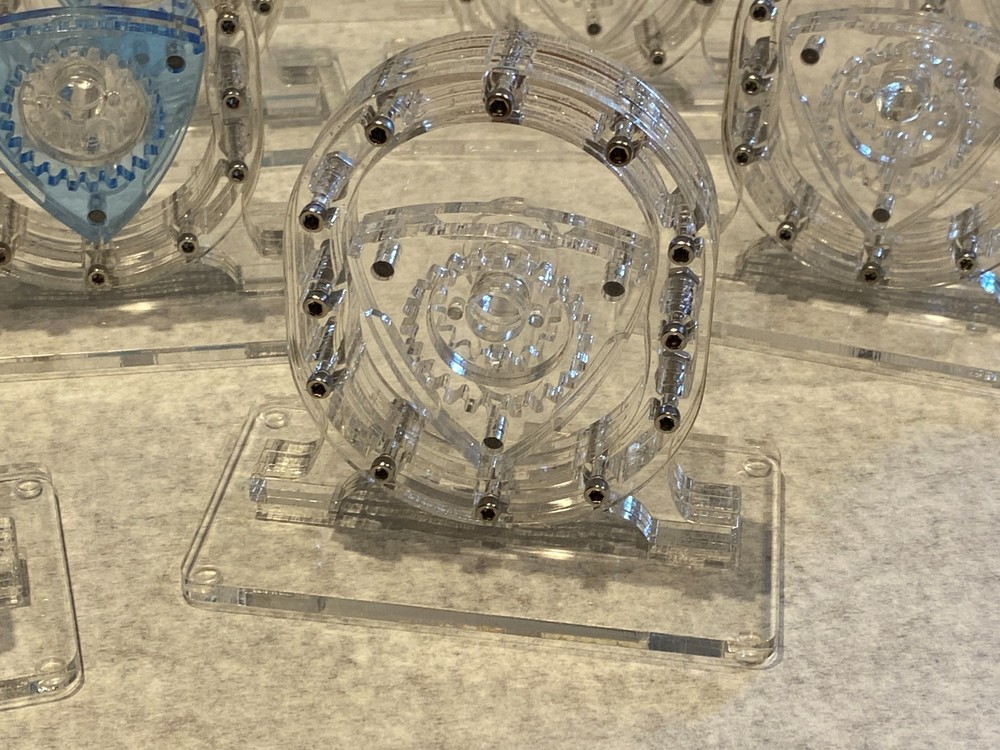 New Product! Wankel model engine. See through clear Acrylic, Made in USA