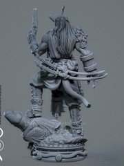 1/24 Resin Figures Model Kit South of Hell Unpainted,Unassembled Model Kit.