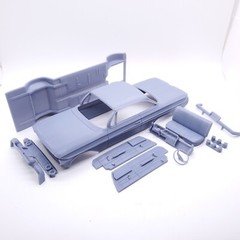 1961 Chevrolet Impala 1:25 Scale Resin 2-Door Kit Accessories Classic Diecast