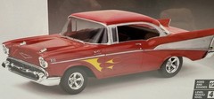 Monogram ‘57 Chevy Bel Air Model Kit 1:24 2 Door Hardtop Classic Cruiser 10871