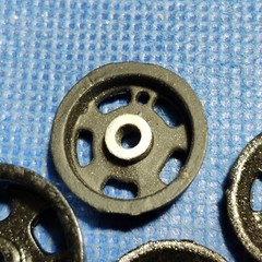 🌟 Slotted Mag Wheels 1:25 or 1:24 Scale 1000s Model Car Parts 4 Sale