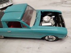 Model Junkyard/parts Plastic ,Nice Custom Race Car Lot Of 4 Ford Rancharo/pickup
