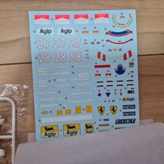 Tamiya 1/20 scale Ferrari F189 Early model Plastic model Kit