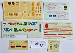 *Pick One* Vintage 1:24/25 Scale Auto Racing Model Kit Decal Sheet *Pick One*