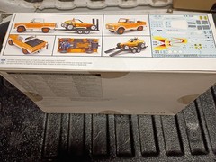 Brand New Revell Ford Bronco Half Cab With Dune Buggy And Trailer