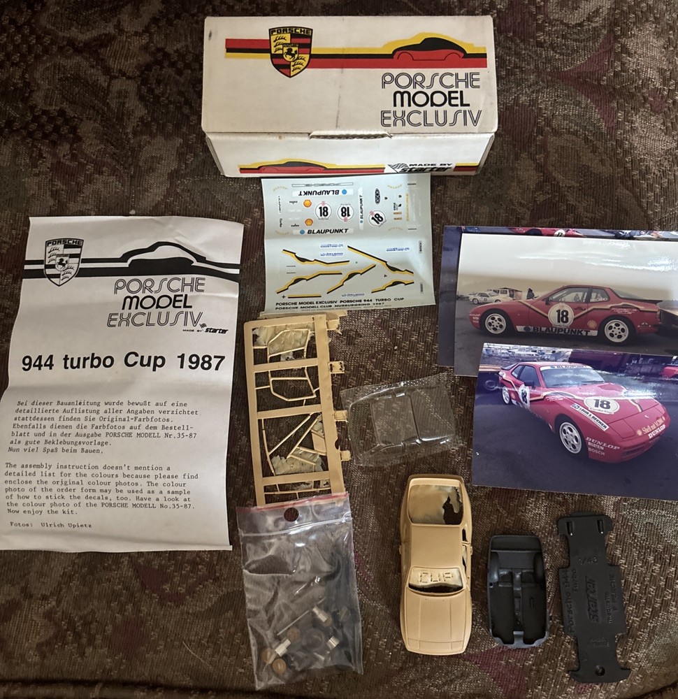 Starter Exclusive Porsche 944 Turbo Cup PMC 1987 Resin Car Kit 1:43 France