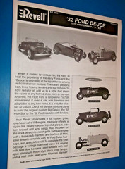 1/8 Scale: ’32 Ford Deuce 75th Anniversary Assembly Manual