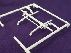 1979 GMC Captain Hook Wrecker FRONT AXLE / SPRINGS for Revell 1:25 Model Kit 79