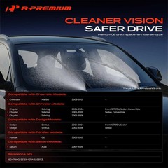 A-Premium Front Windshield Washer Nozzle Compatible with Chevrolet Malibu…