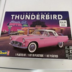 Revell 1956 Ford Thunderbird 1:24 Scale Model Kit 85-4518. Skill 4 NEW/Sealed