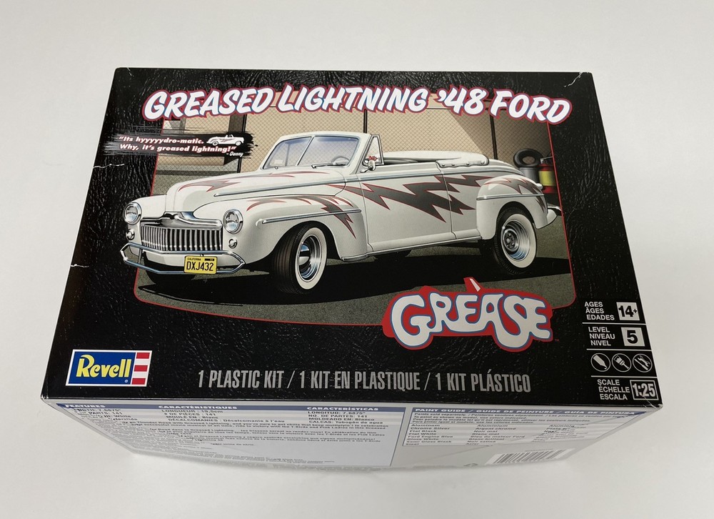 Revell 1/25 1948 Ford Convertible Custom 2n1, GREASE movie, Greased Lightning!