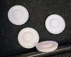 1/25 RESIN CADILLAC SOMBRERO HUBCAPS 49 MERCURY REVELL AMT KUSTOM CUSTOM SLED