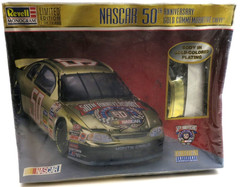 Revell 1/24 Limited Nascar 50th Anniversary Gold Chevy Monte Carlo Model Kit