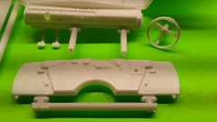 1969 Plymouth GTX Road Runner Pro Street 1/25 Tub Dash Door Panel Steering Wheel