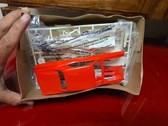 VINTAGE MODEL KIT -AMT 1990 # 6052 1967 CHEVELLE SS 396 OPEN. SEALED PARTS