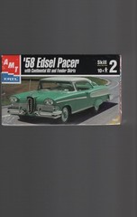 AMT ’58 EDSEL PACER w/ CONTINENTAL KIT MODEL KIT FACTORY SEALED – FREE SHIPING!