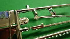 1 Pair Chrome Wheelie Bars Pro Mod Street Drag Car 1/25 AMT 1966 Chevy Nova SS