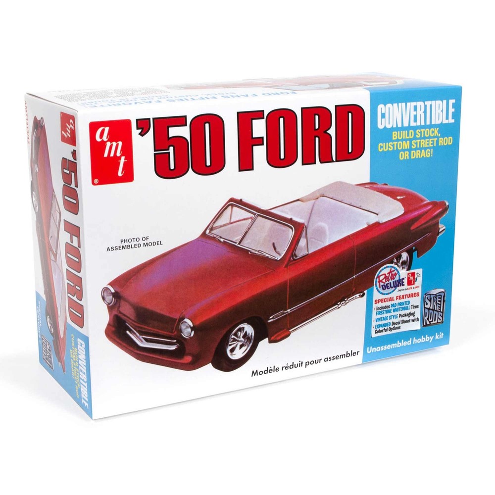 AMT 1950 Ford Convertible Street Rods Edition 1/25 AMT1413 Plastics Car/Truck