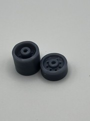 1/24 Resin “Weld” Style Drag Racing Model Car Wheels/Tires,1/25, 3D Print